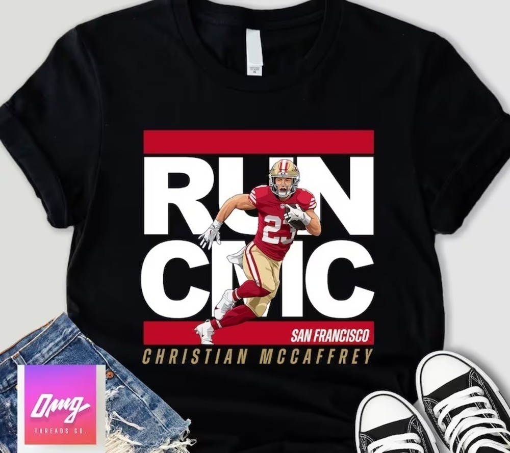 RUN CMC San Francisco Football Gameday Tailgate Fan Shirt